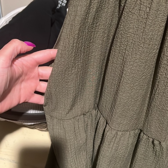 Dark green sleeveless dress - Picture 2 of 9